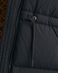 Middellange donsbodywarmer