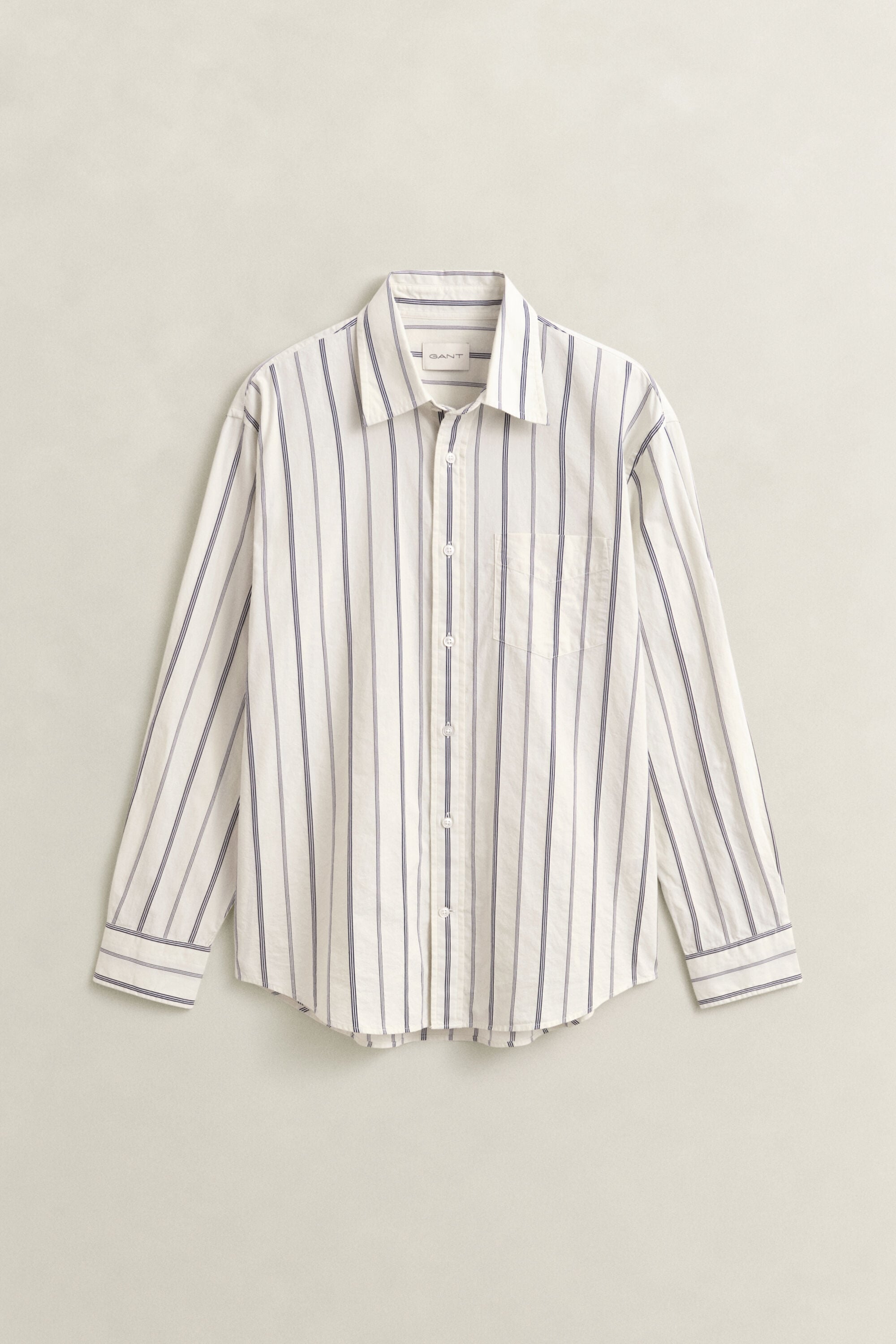 Relaxed Fit Dobby Striped overhemd