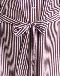 Classic poplin overhemdjurk met ceintuur