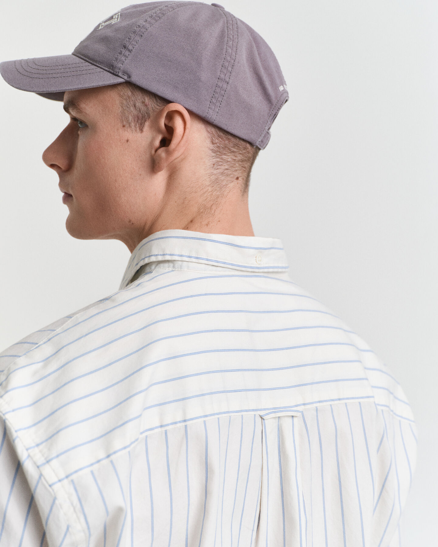 Relaxed Fit Luxury Oxford-overhemd met strepen