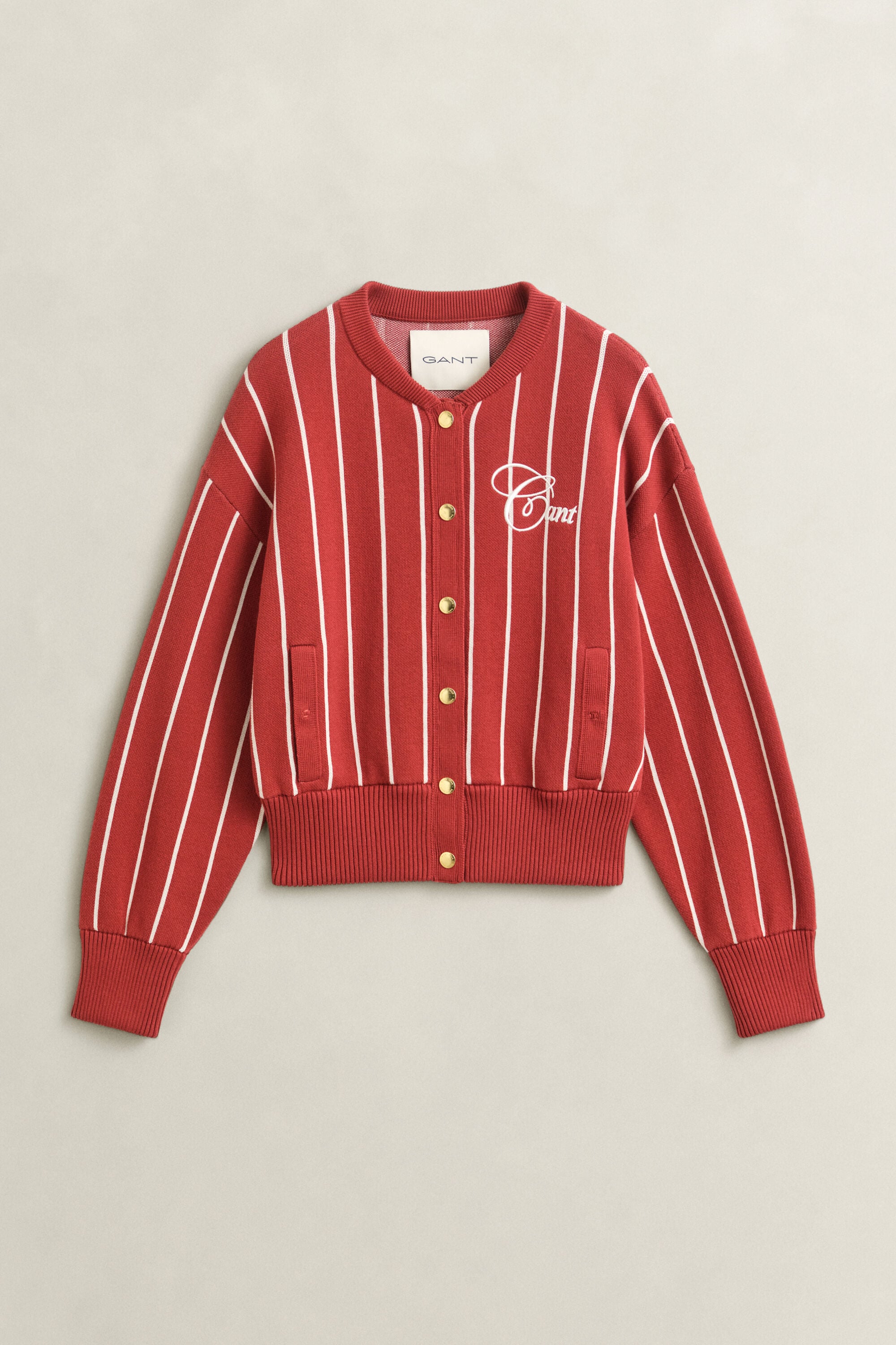 Gebreid Varsity Jacket