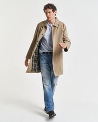 Regular Fit Shield piqué poloshirt