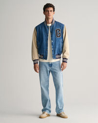 Denim GANT Varsity Jacket