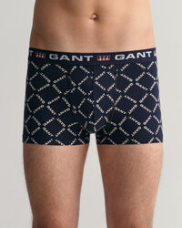 Set van drie boxershorts met GANT-print