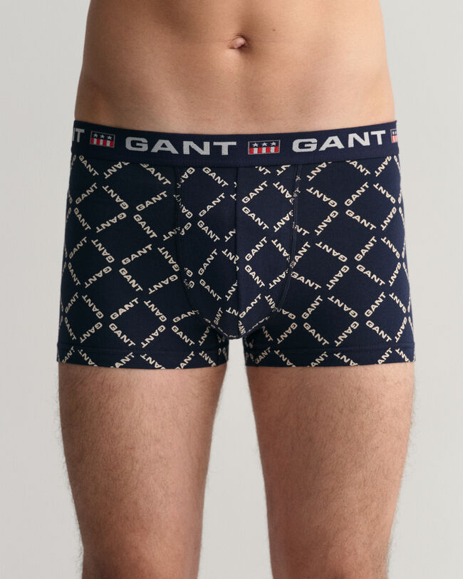 Set van drie boxershorts met GANT-print
