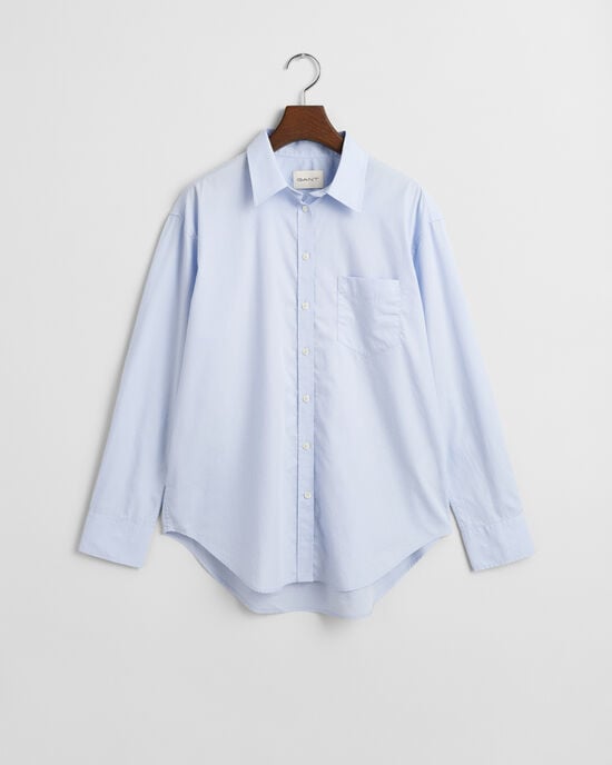 Relaxed Fit Classic overhemd van poplin