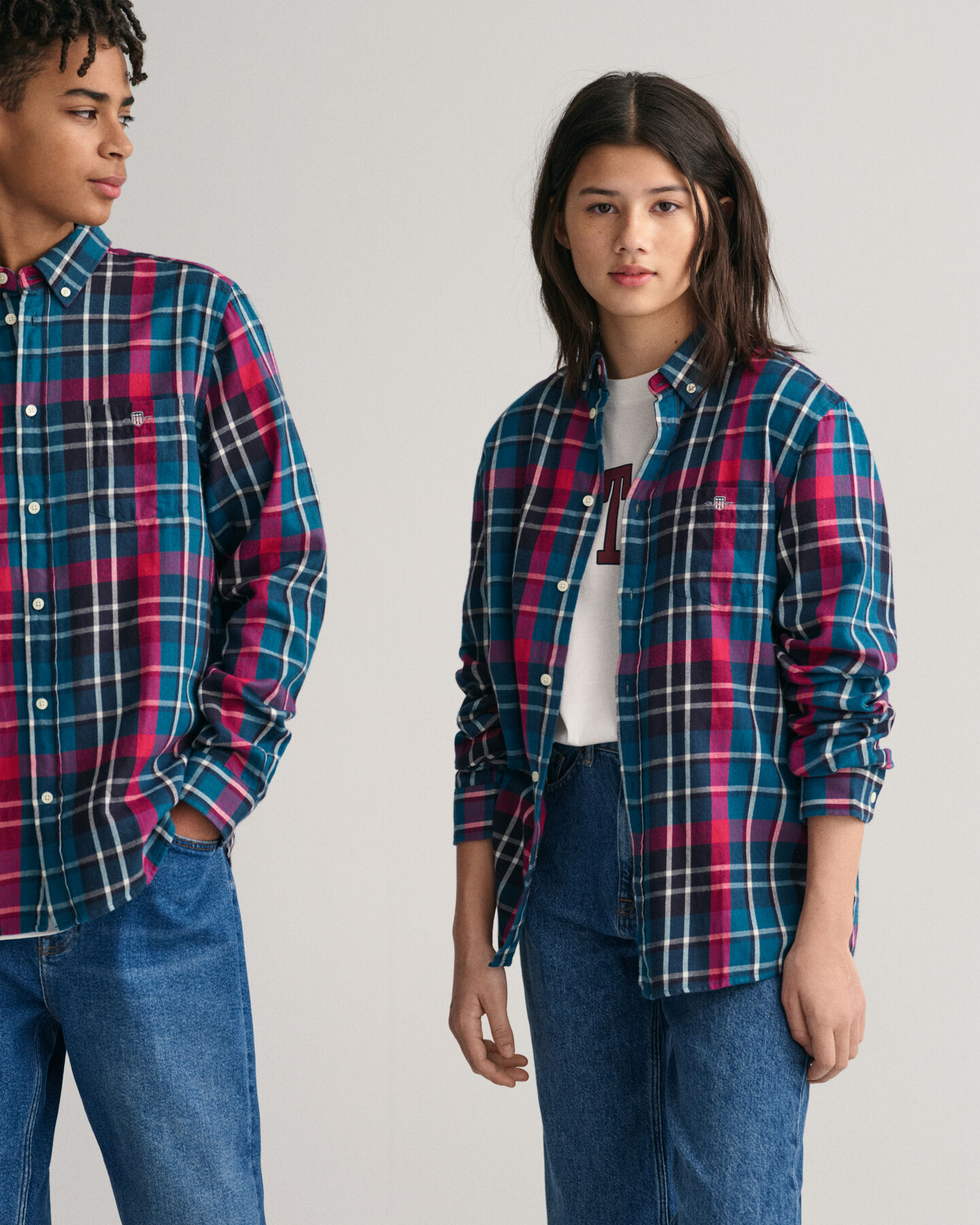 Teens Shield geruit overhemd