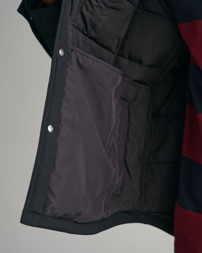 Gewatteerd overhemdjack