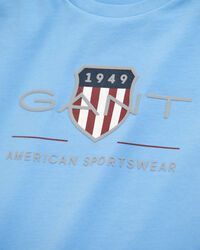 Kids Archive Shield T-shirt met lange mouwen