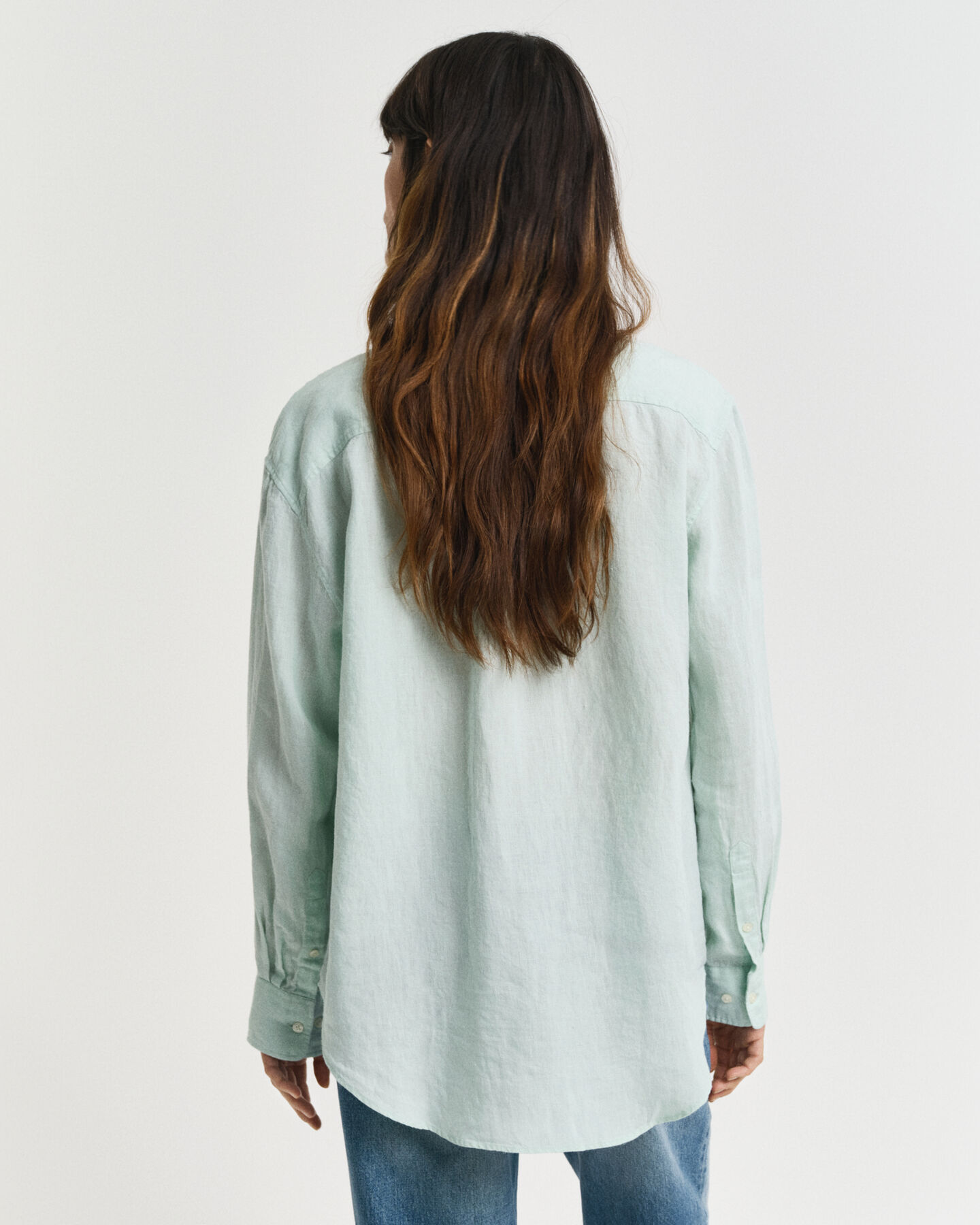Relaxed Fit linnen blouse