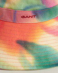 Bedrukt zonnehoedje van katoenkeper