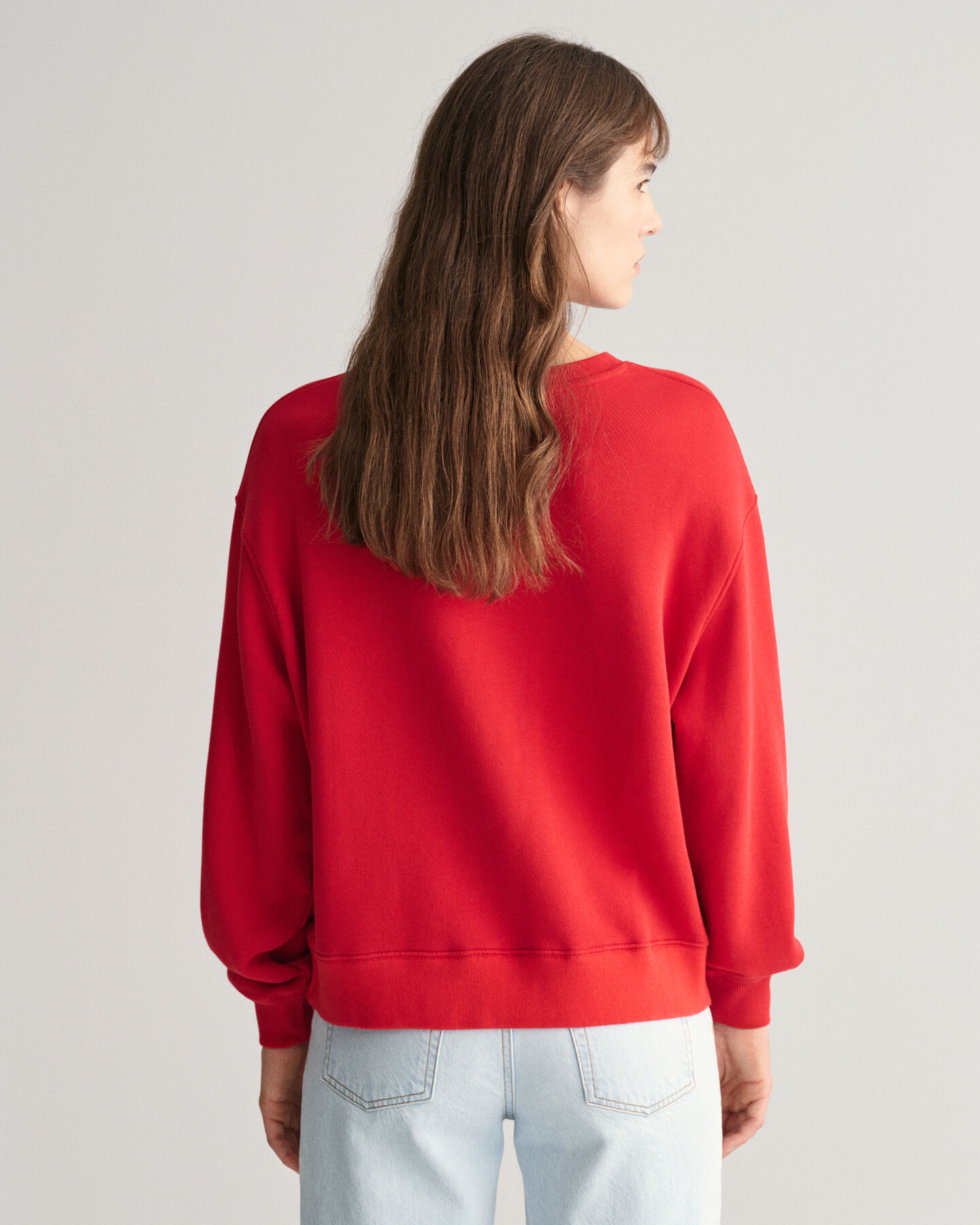 Logo-sweatshirt met ronde hals