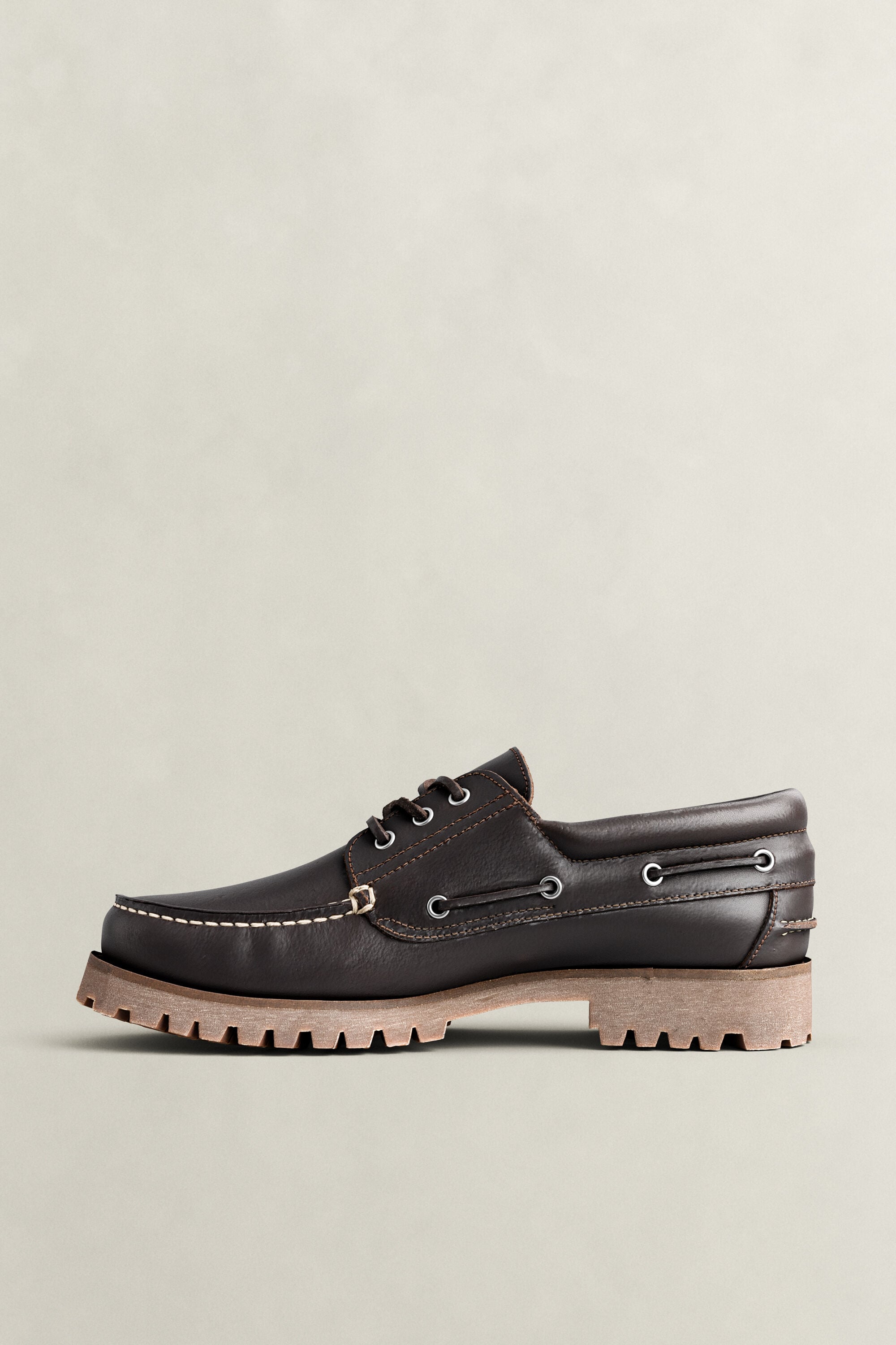 Tratton leren bootschoenen