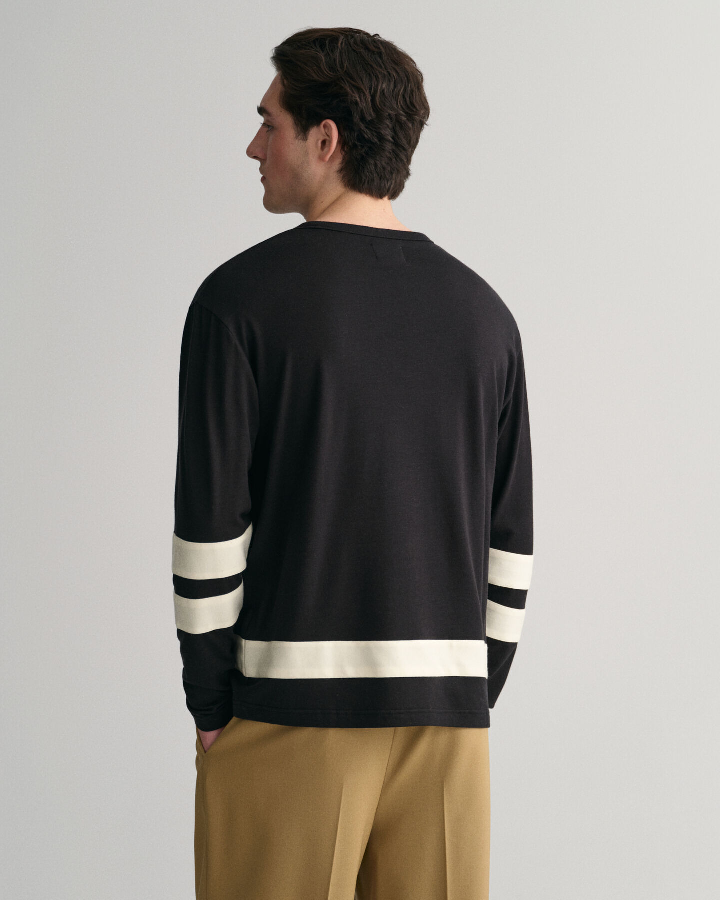 Script Graphic T-shirt met lange mouwen