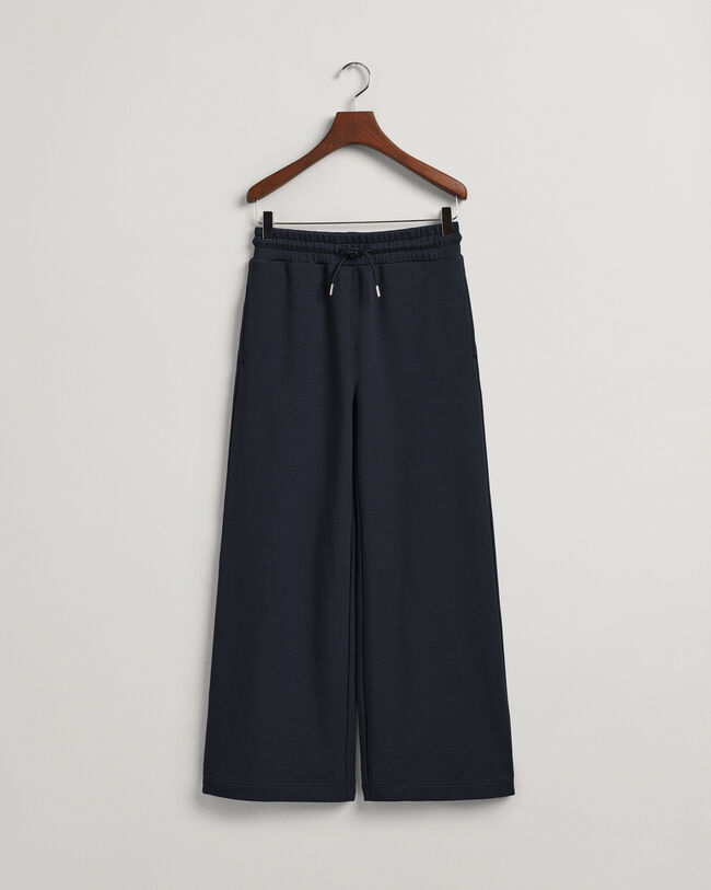 Joggingbroek met wijd uitlopende pijpen