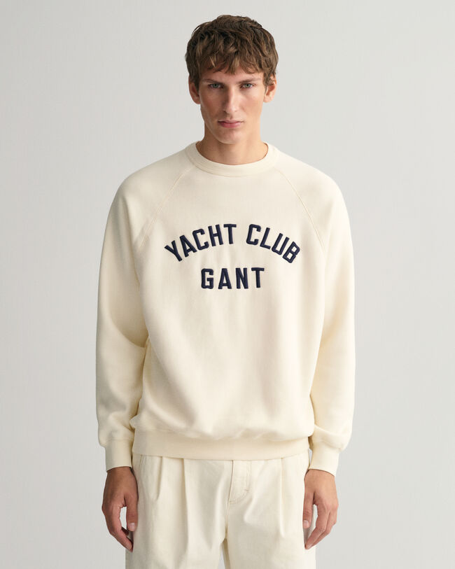 GANT Yacht Club sweatshirt met ronde hals
