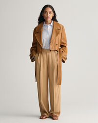 Regular Fit poplin overhemd met Gingham-ruitje