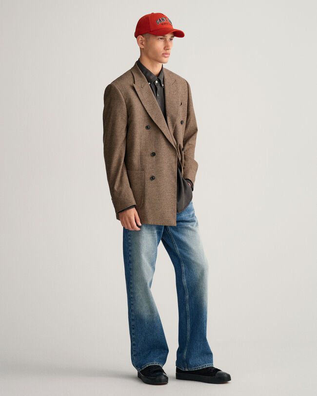 Relaxed Fit speciaal geverfd lyocell overhemd