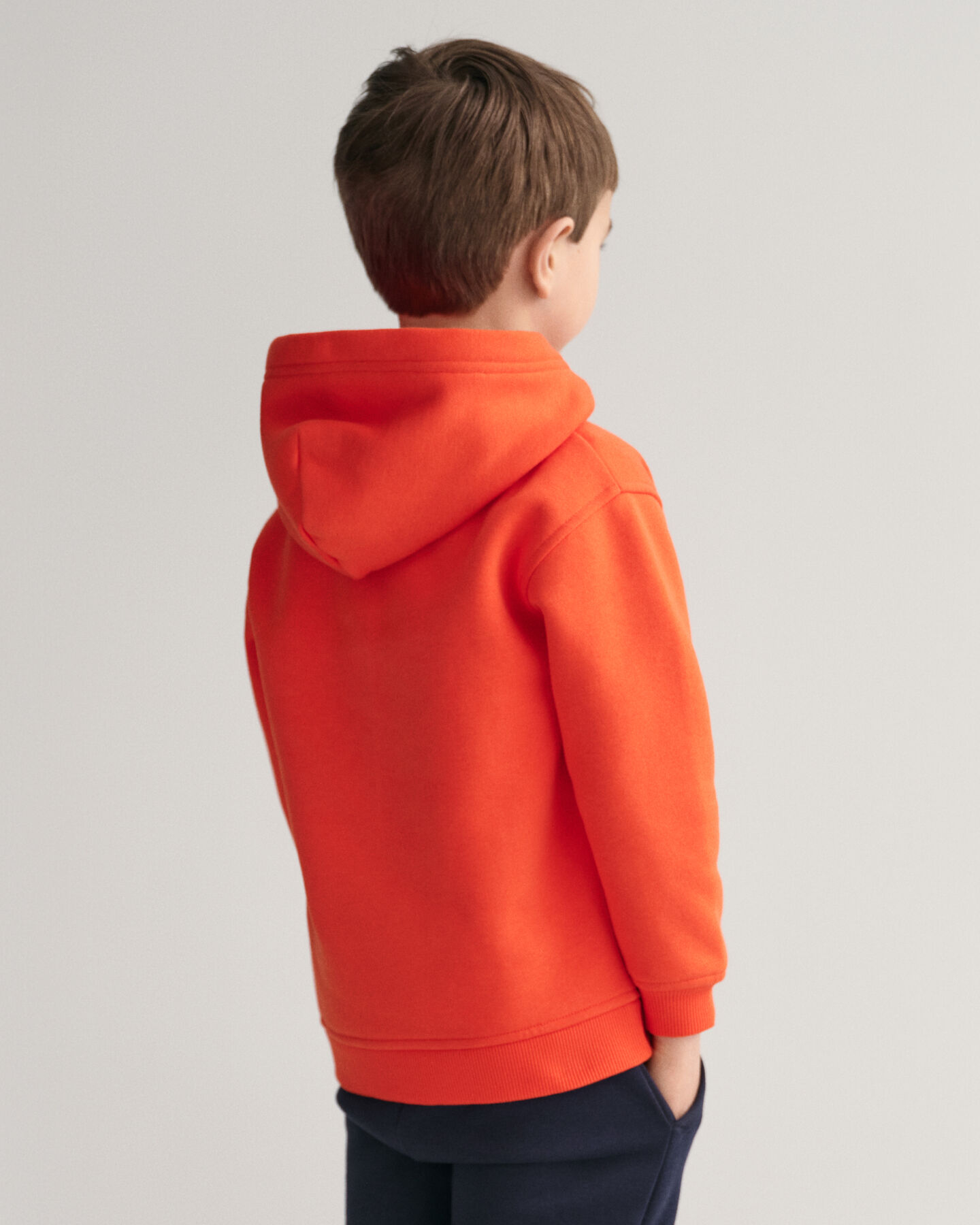 Kids Contrast Shield hoodie