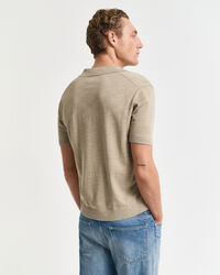 Sunfaded polotrui met korte mouwen