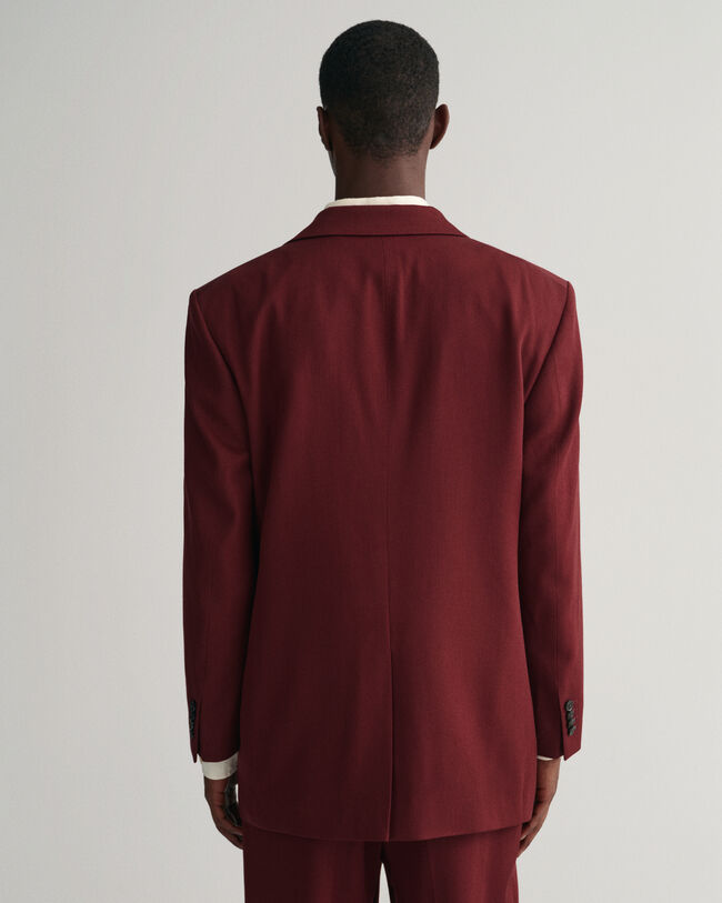 Oversized kostuumblazer van wolkeper