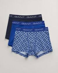 Set van drie boxershorts met G-patroon