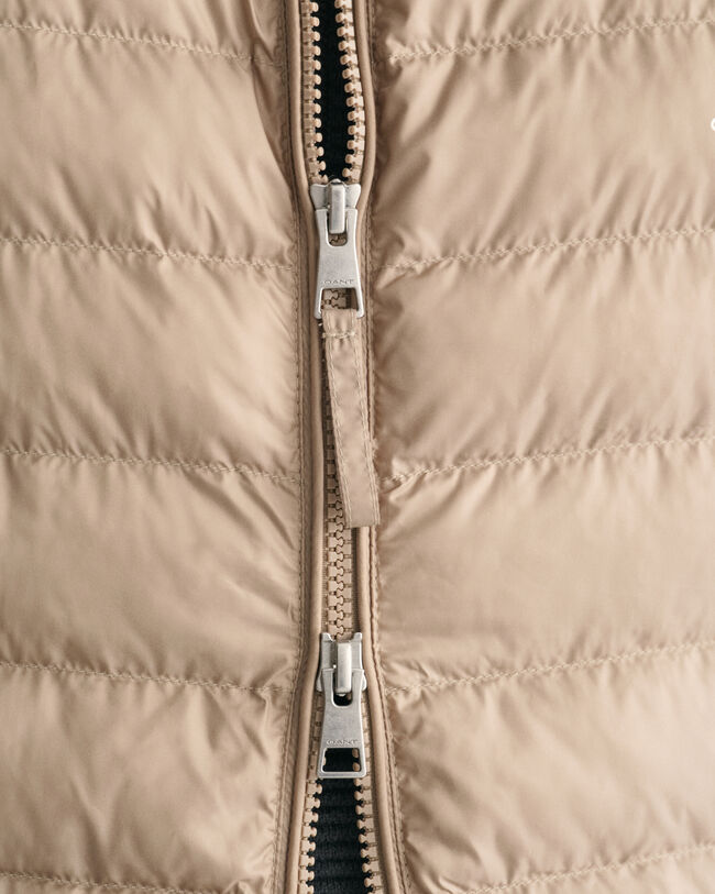 Licht gewatteerde bomberbodywarmer