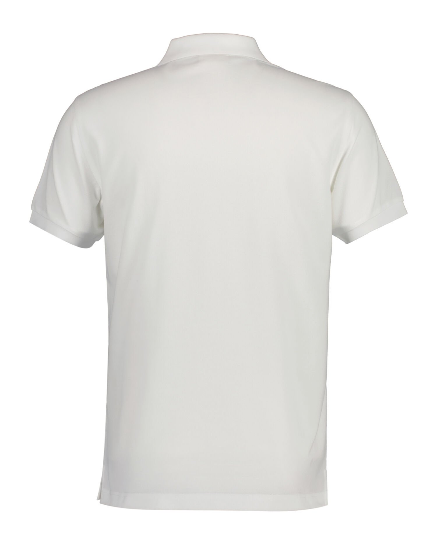 Slim Fit Shield piqué poloshirt