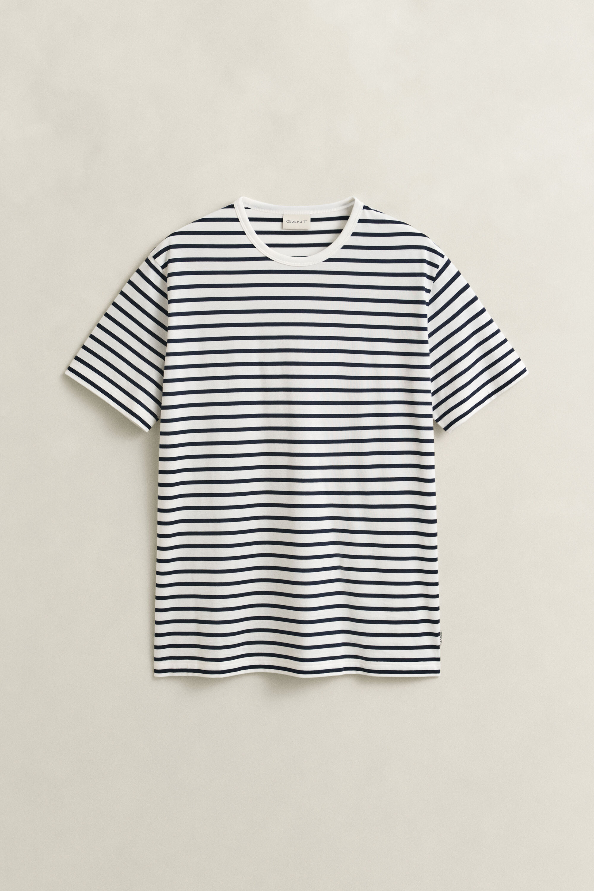 Gestreept T-shirt van Pima-katoen