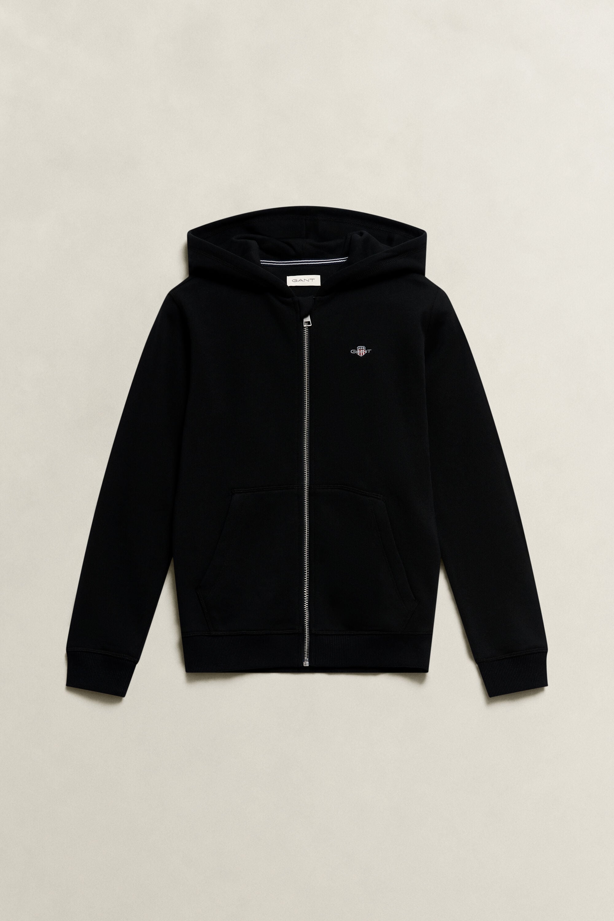 Teens Shield hoodie met ritssluiting