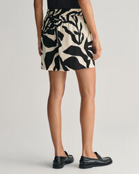 Relaxed Fit Palm Print Pull-On short