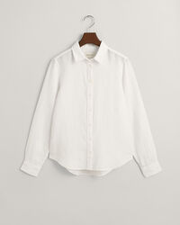 Regular Fit chambray overhemd van linnen