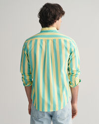Regular Fit Parasol Striped overhemd van poplin