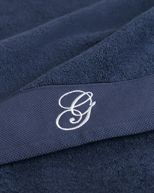 Geborduurde handdoek 50 x 100 cm