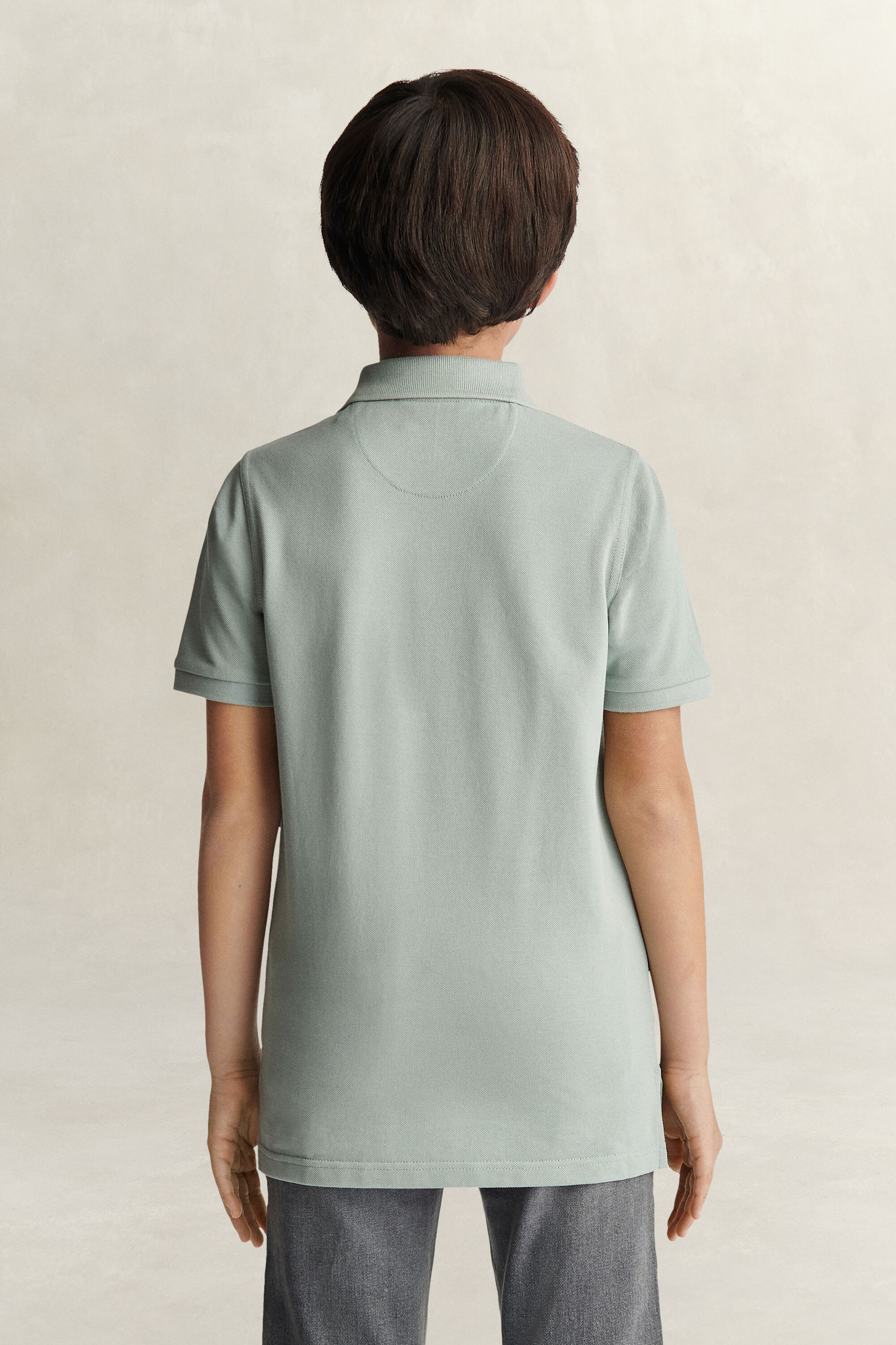 Teens Shield piqué poloshirt