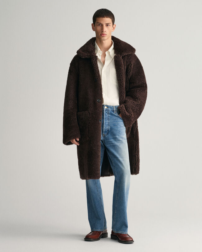 Shearling jas