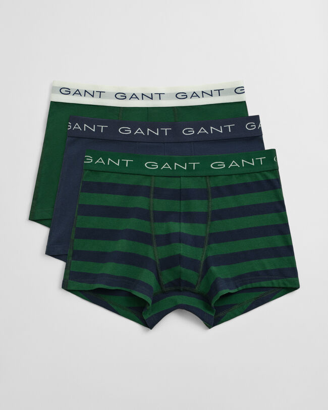 Set van drie gestreepte boxershorts