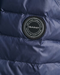 Teens glanzend lichtgewicht donsjack met wattering