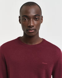 Trui met ronde hals van extra fijne merinoswol