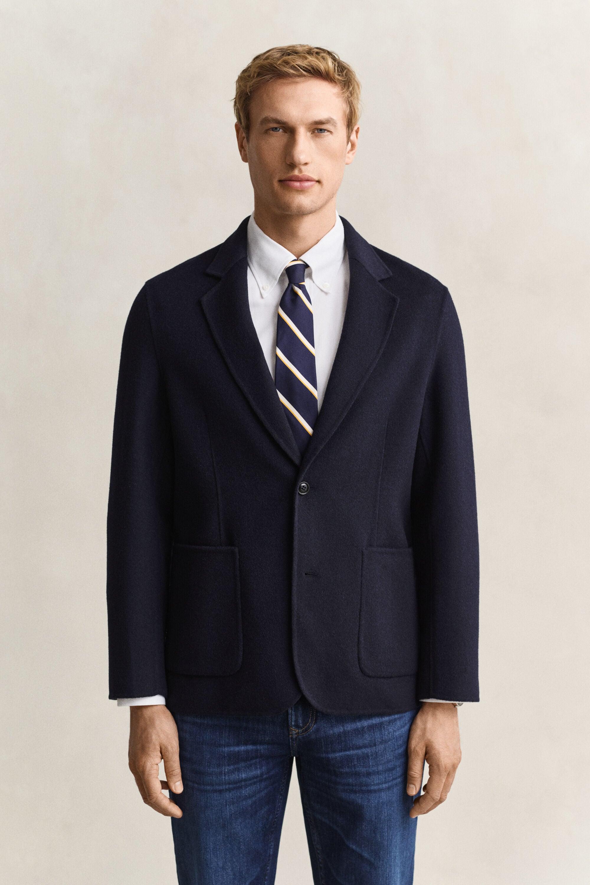 Handgestikte blazer