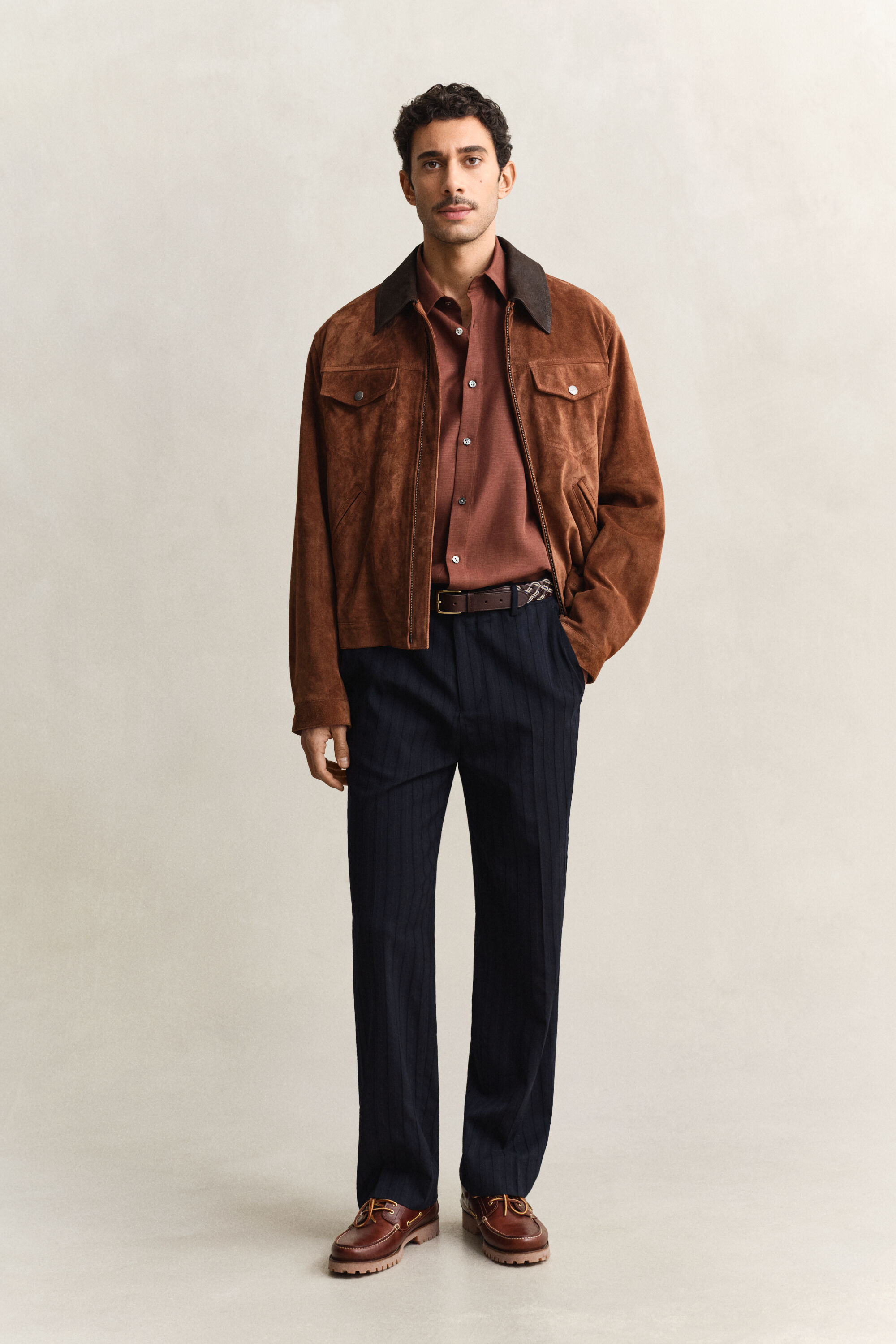 Overoverhemd van lyocell