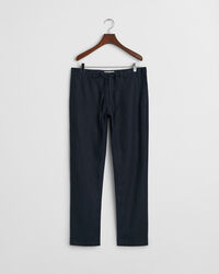 Relaxed Fit linnen broek met trekkoordje