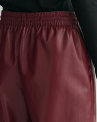 Relaxed Fit Pull-On broek van kunstleer