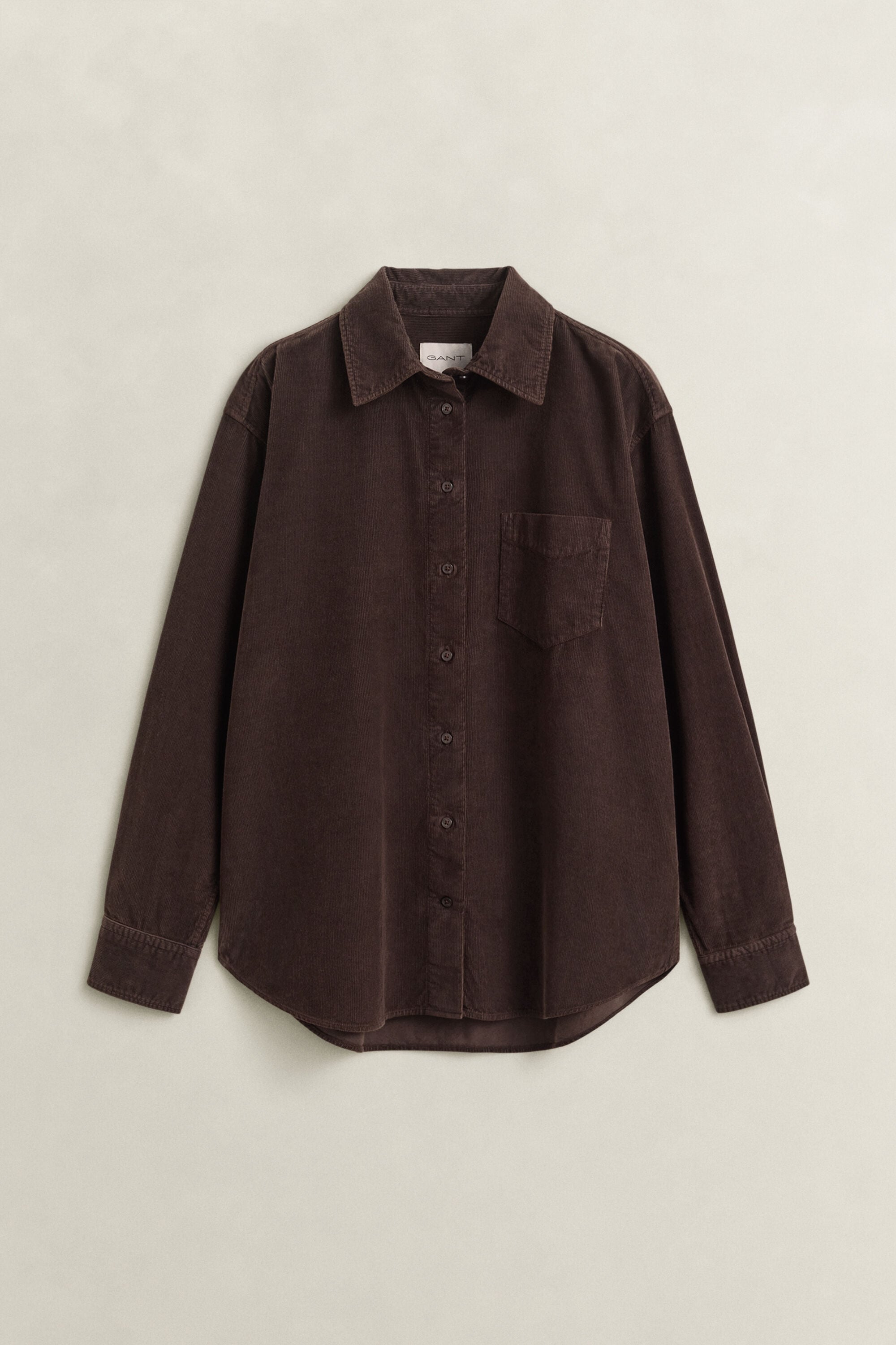 Relaxed corduroy overhemd