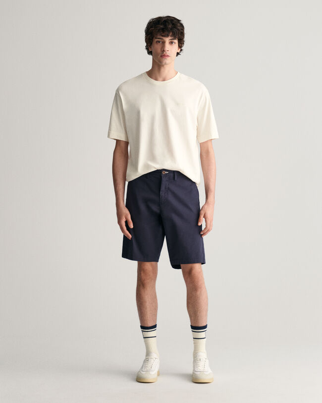 Relaxed Fit short van keperstof