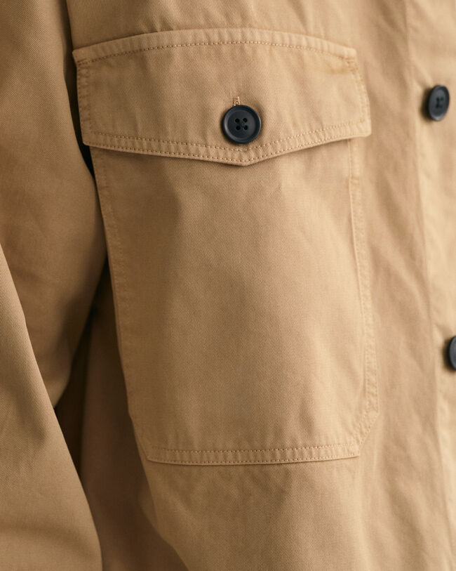 Licht Twill overshirt