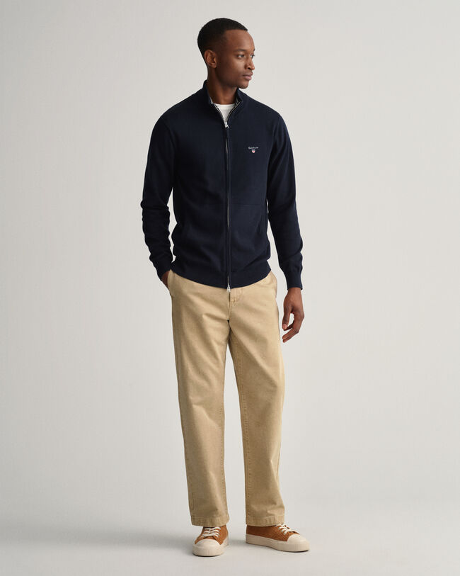 Classic ritsvest van katoenen