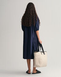 Jurk met geplooide details