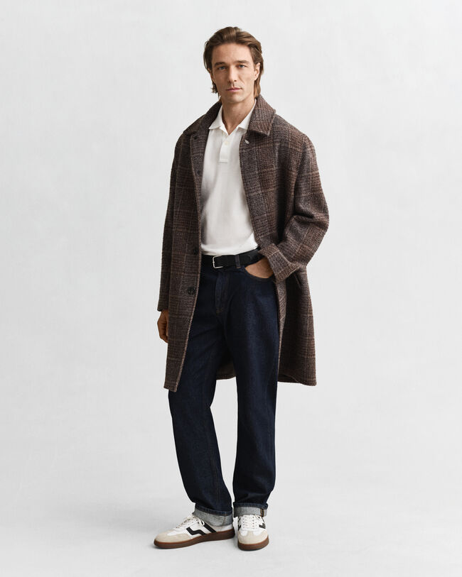 Regular Fit Shield piqué poloshirt