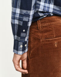 Regular Fit overhemd met gem&ecirc;leerde Schotse ruit